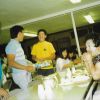 sangha sharing a meal top photo 1988 provided by seiko go  